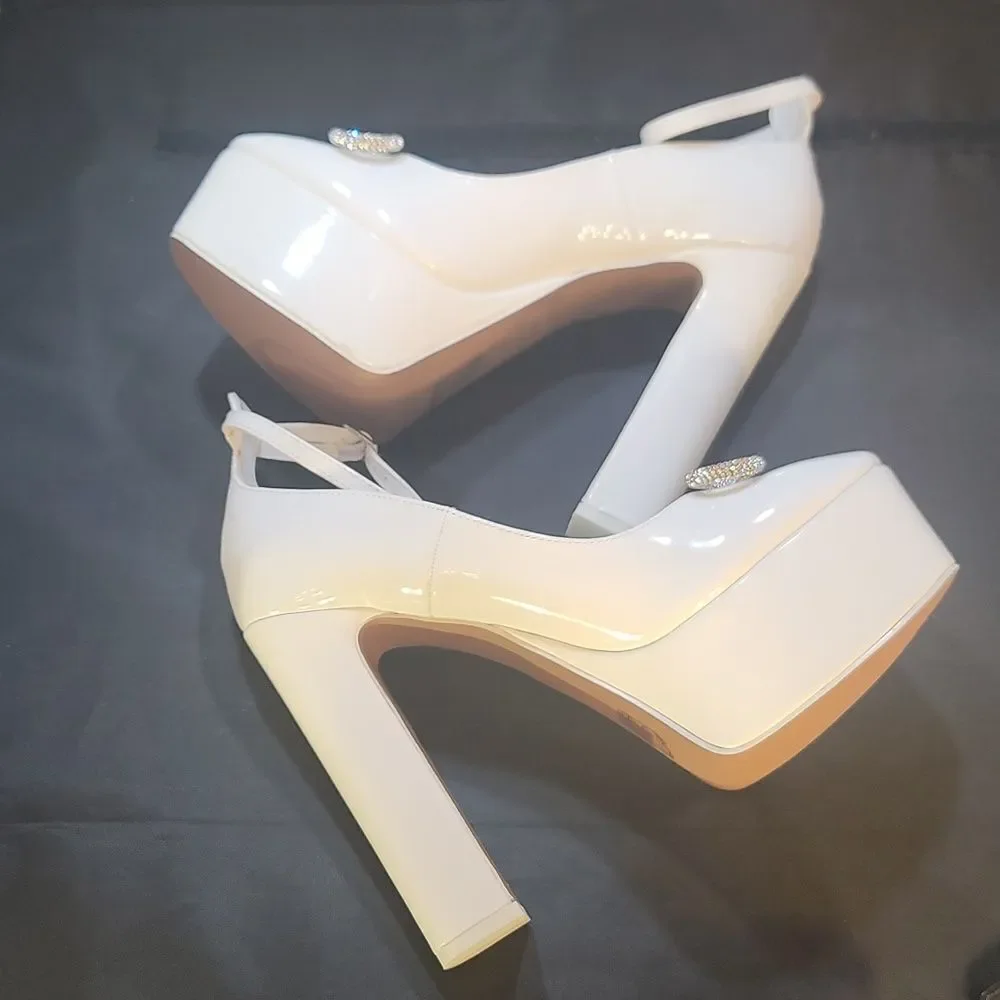 BRAND NEW CALL IT SPRING BLOCK HEEL PLATFORM SHOE